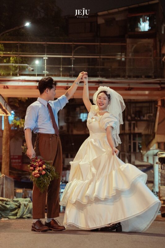 Chụp ảnh cưới ngày xưa đẹp tại Jeju Wedding