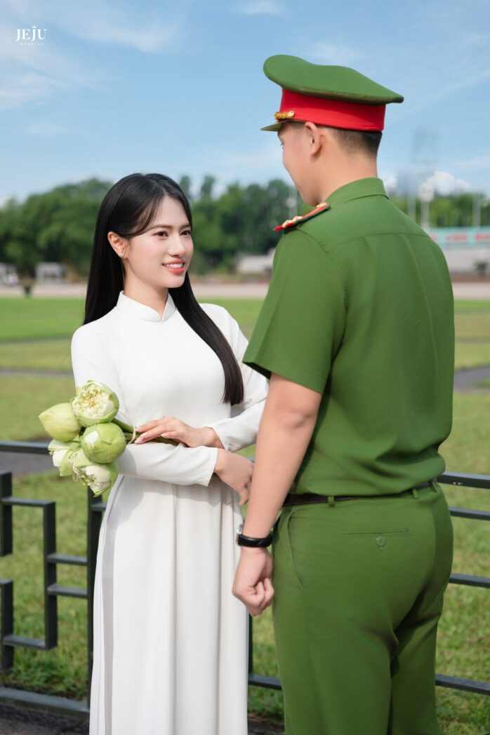 Chụp Ảnh Cưới Công An – Lưu Giữ Khoảnh Khắc Tự Hào Và Lãng Mạn 1 Chụp ảnh cưới công an