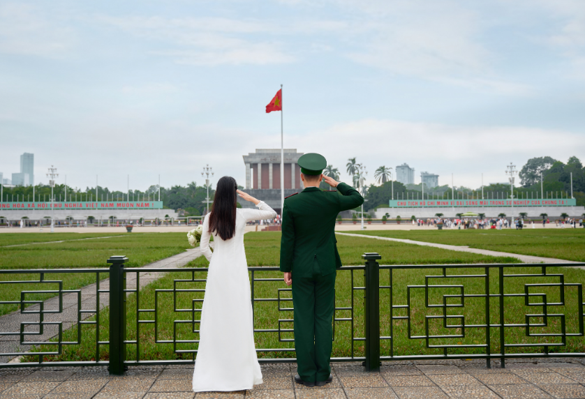 Chụp Ảnh Cưới Công An