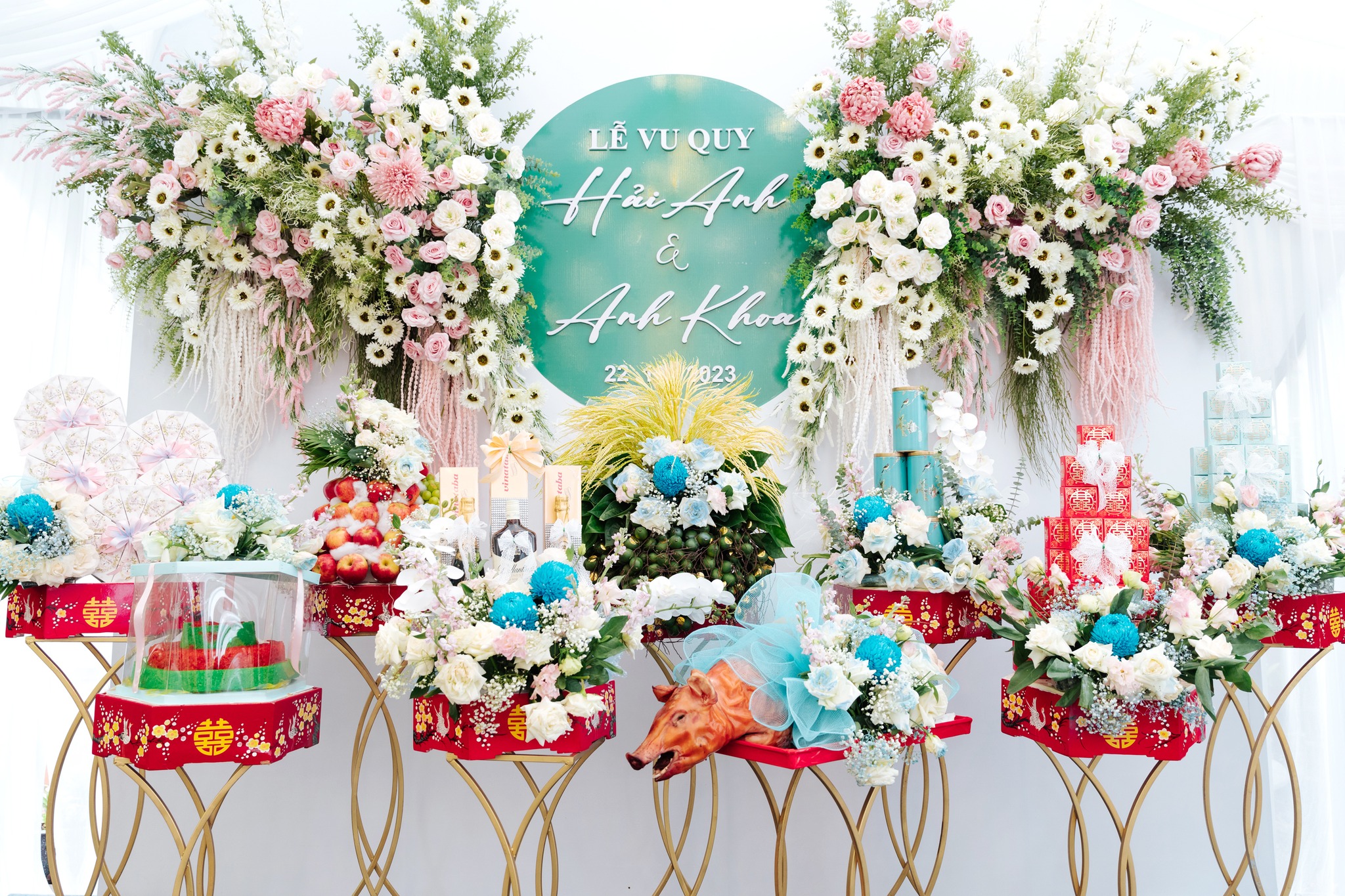 Mâm Quả Cưới Hiện Đại